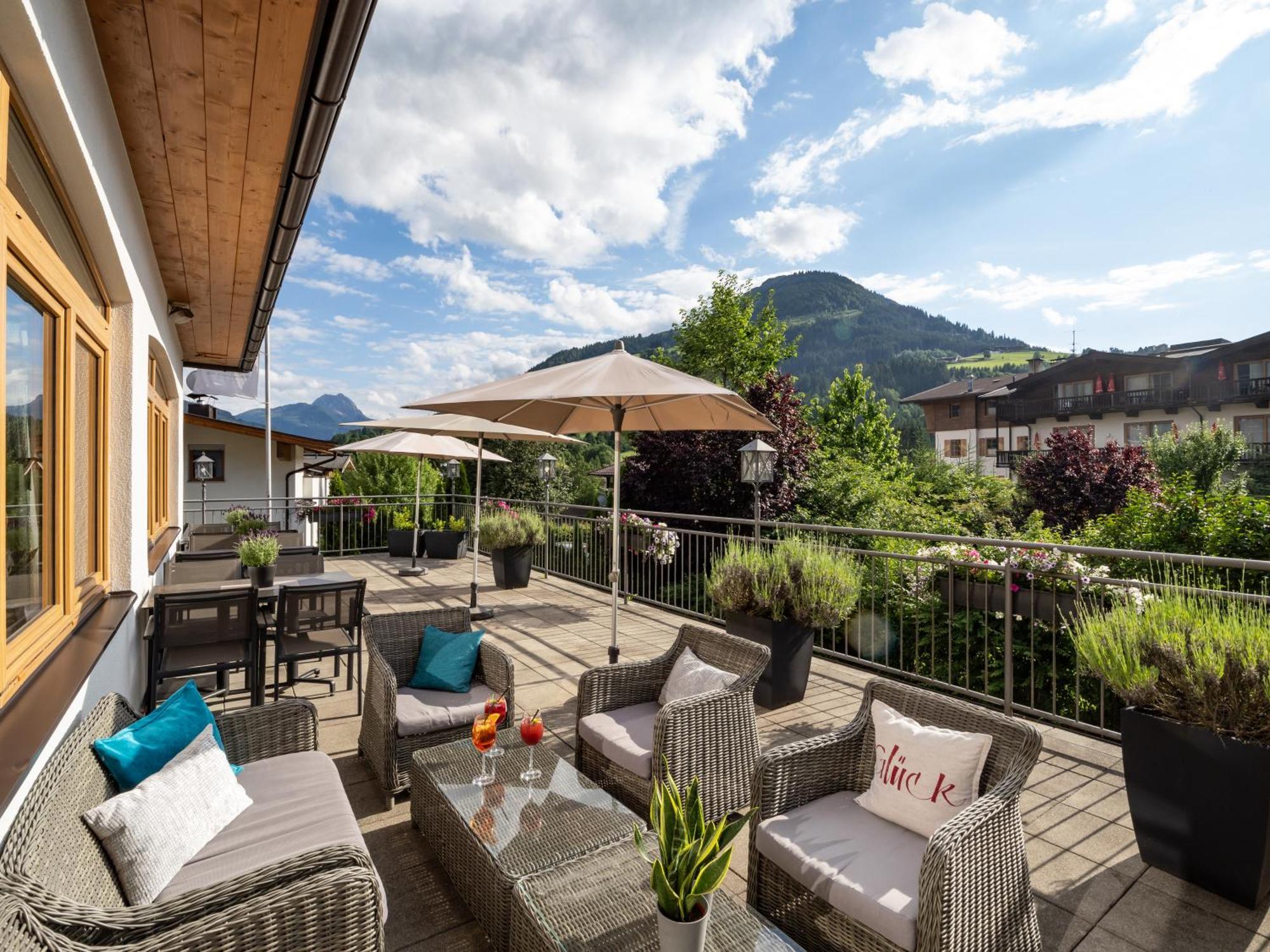 Alpen Glueck Hotel Kirchberger Hof Kirchberg in Tirol Dış mekan fotoğraf